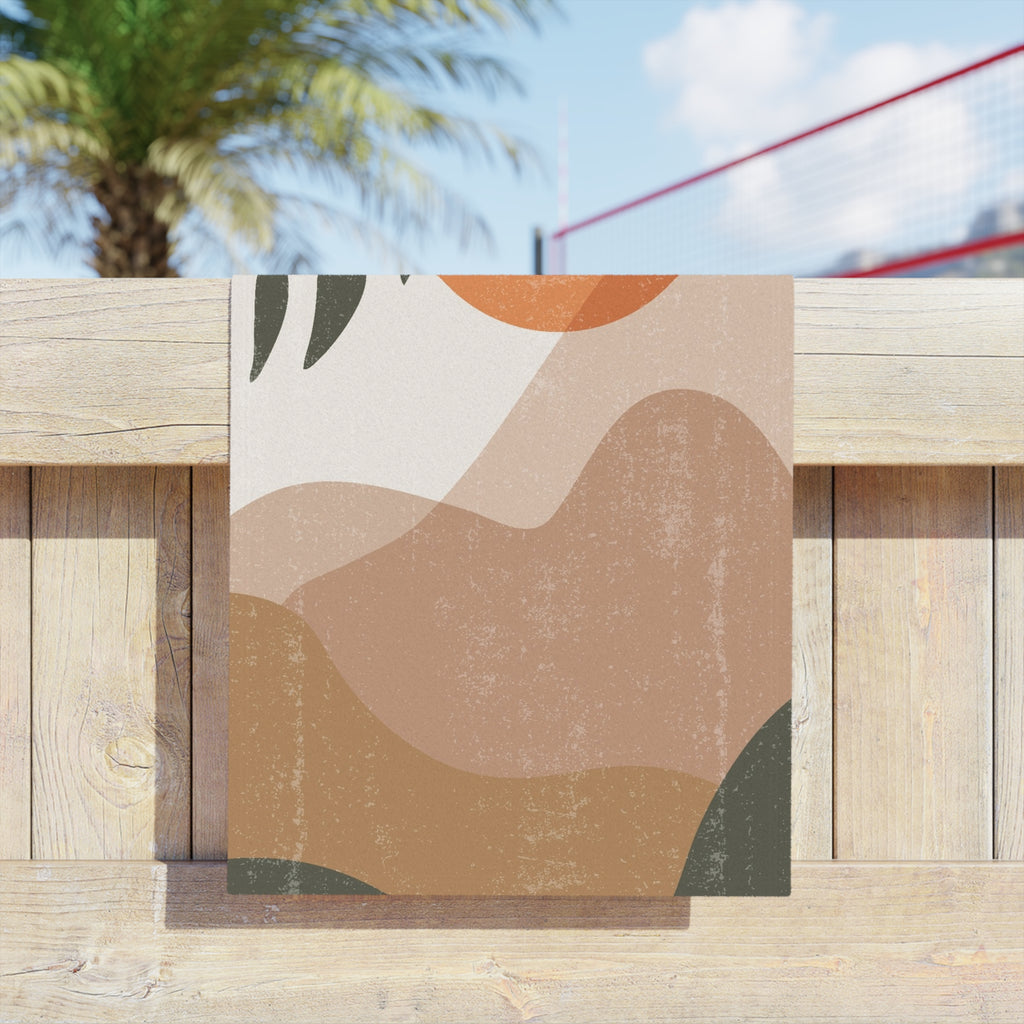 Abstract Boho-Beach Towel