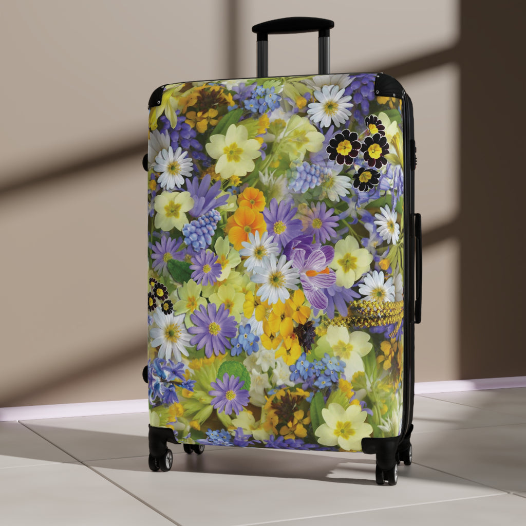 Fields of Floral-Suitcases
