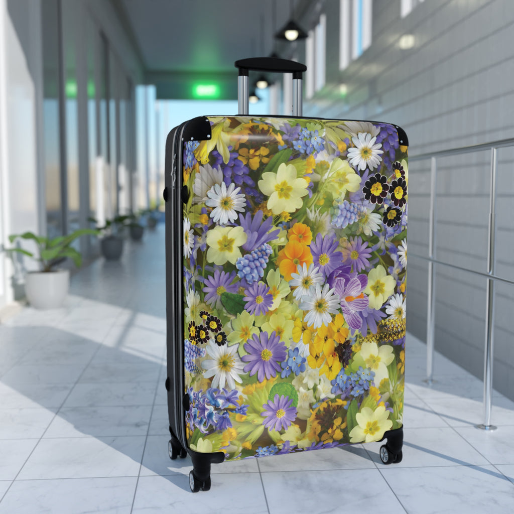Fields of Floral-Suitcases