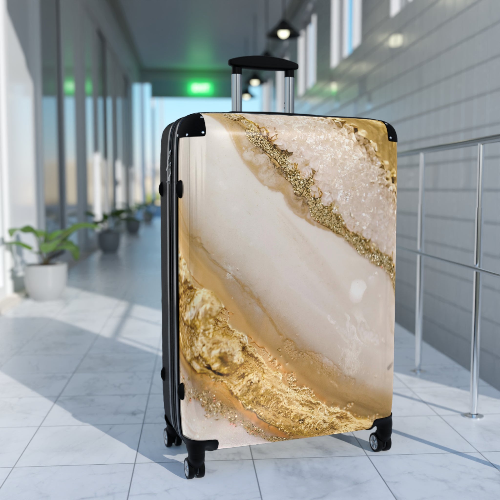 Copy of Floral Pattern Suitcase - Stylish Carry-On Luggage for Travel Enthusiasts