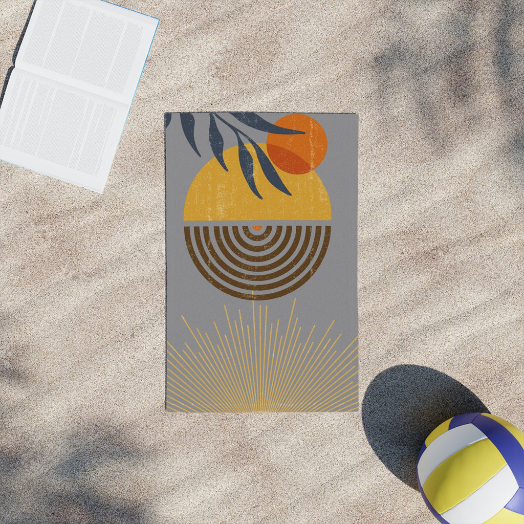 Boho Terracotta Sun-Beach Towel