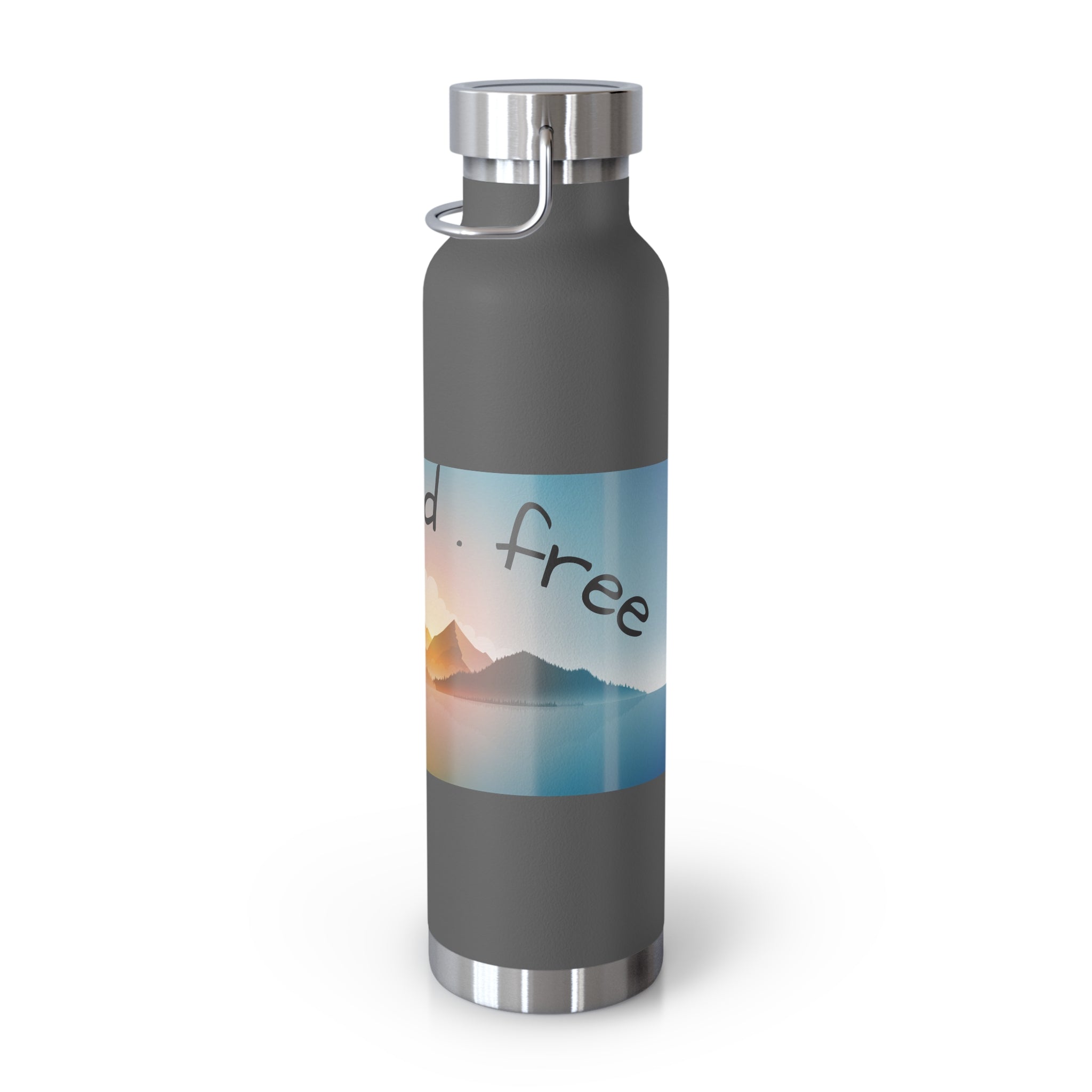 wild.feral.free-Copper Insulated Bottle, 22oz