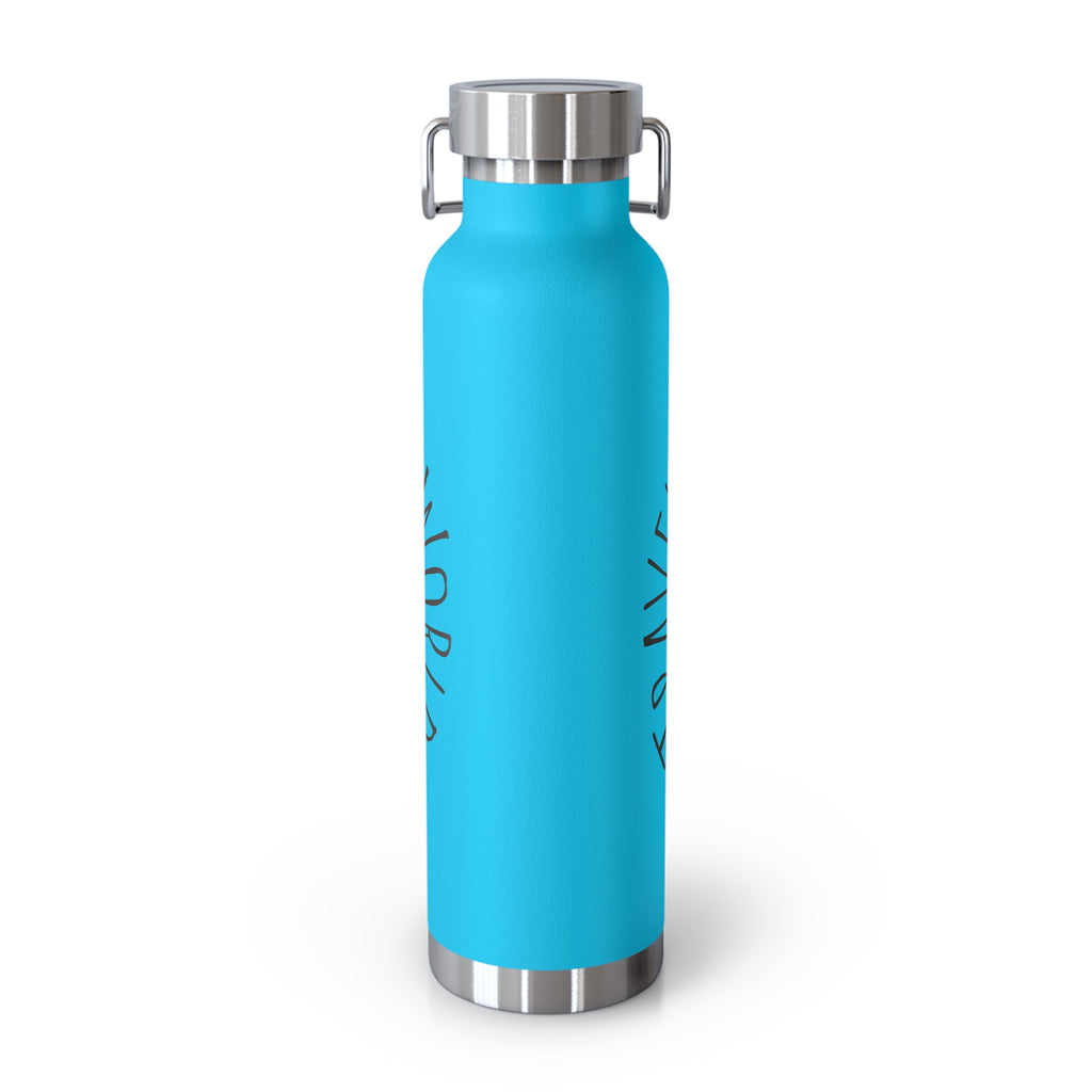 Travel the World-Copper Insulated Bottle, 22oz