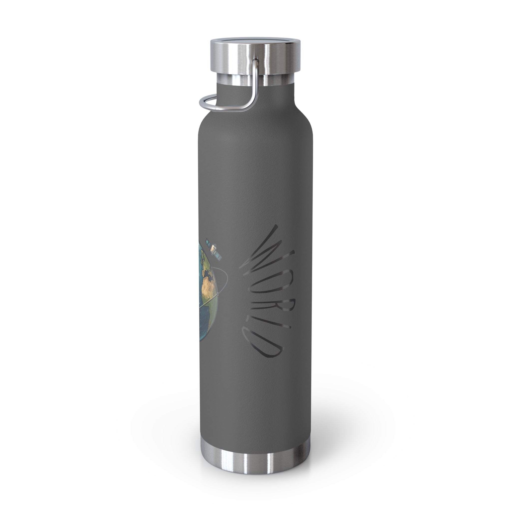 Travel the World-Copper Insulated Bottle, 22oz