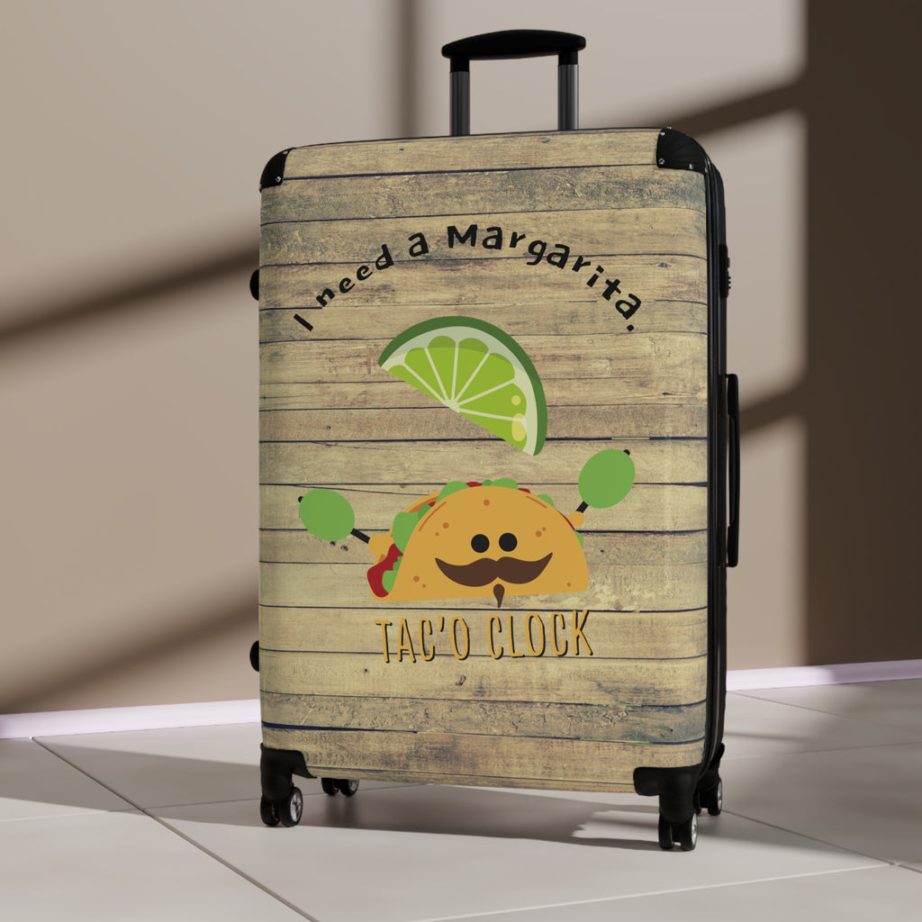 Tac'o Clock-Suitcases