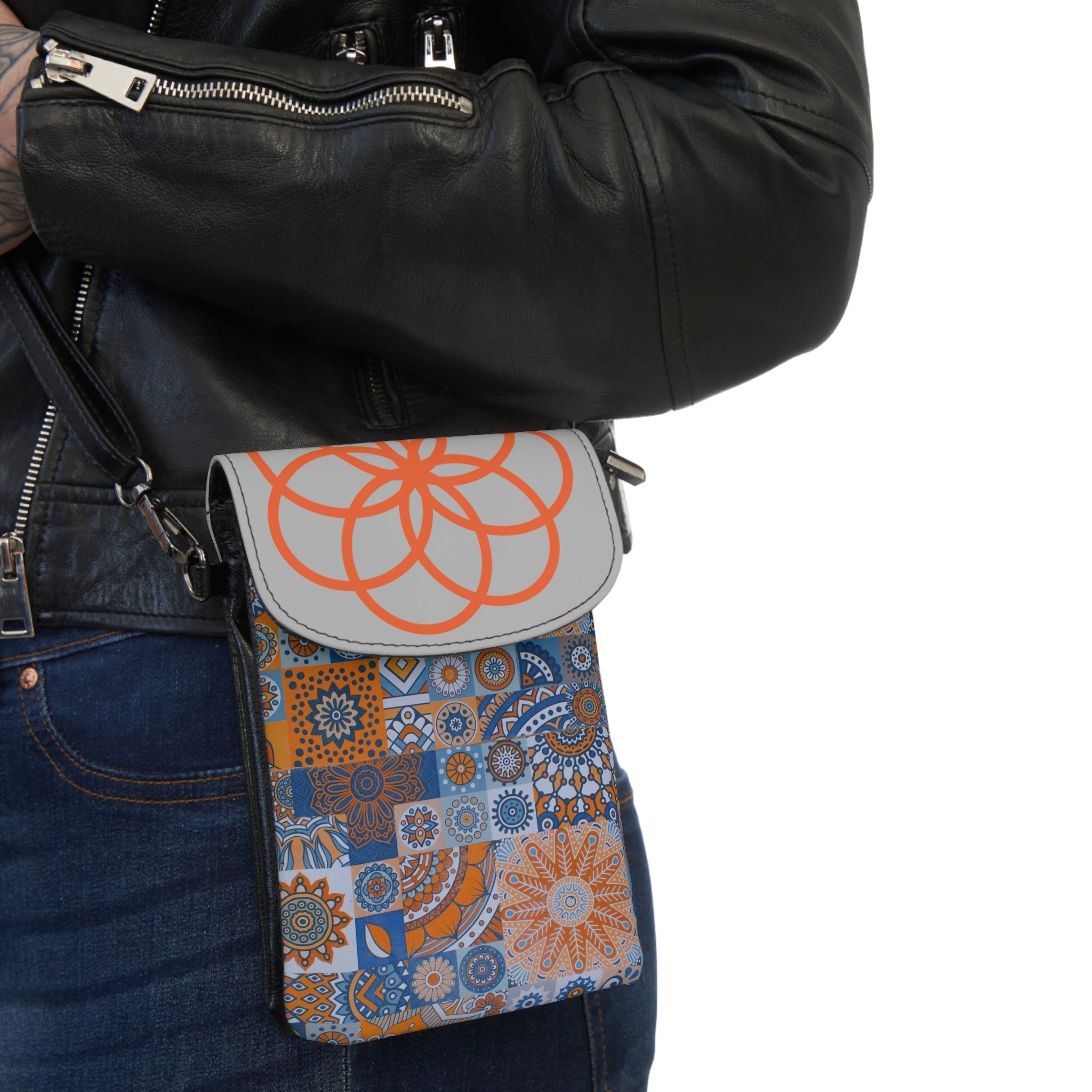 Patterned-Phone/Wallet Bag