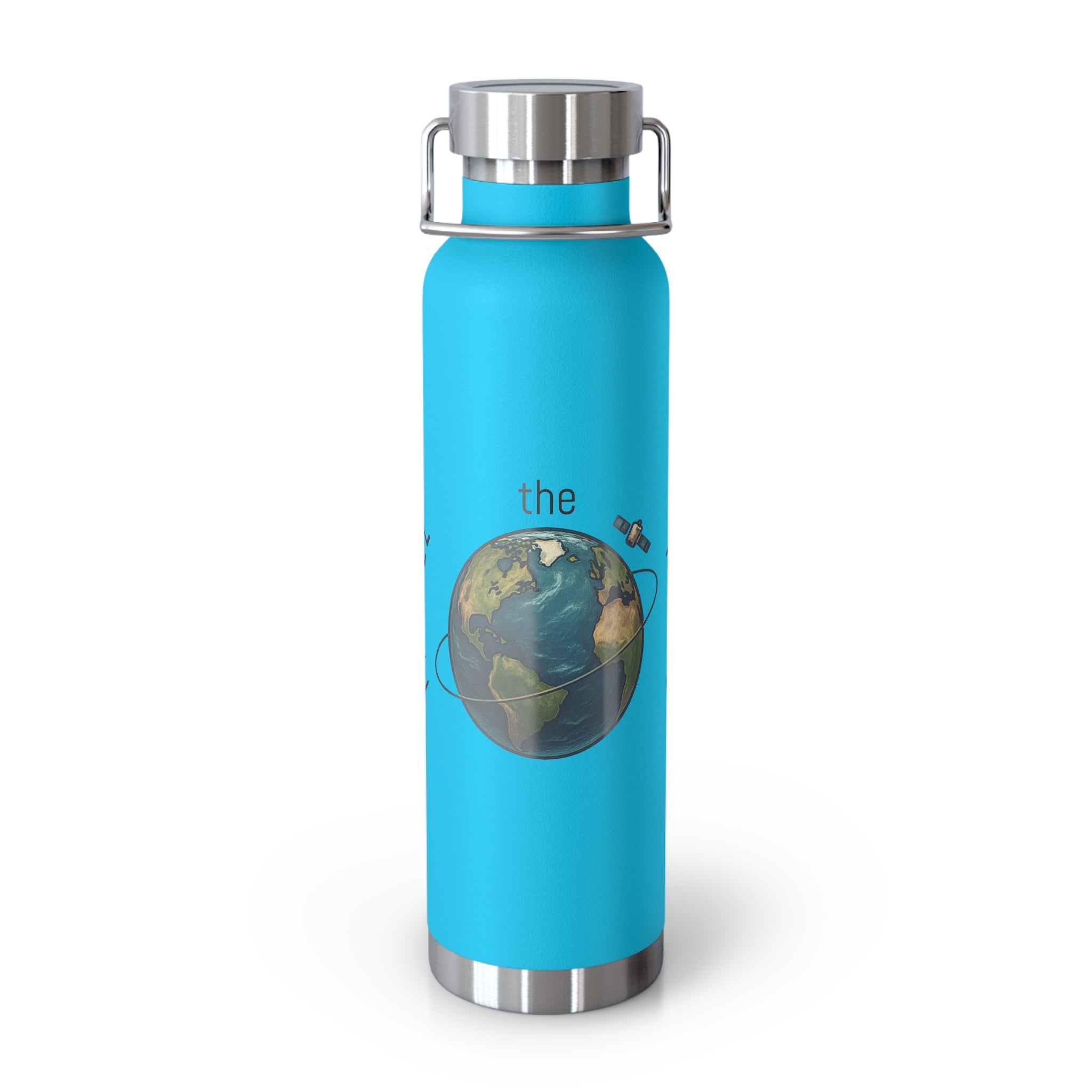 Travel the World-Copper Insulated Bottle, 22oz