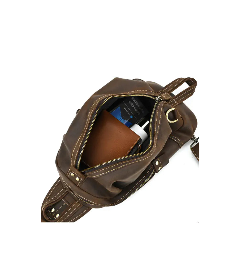Leather Shoulder Bag