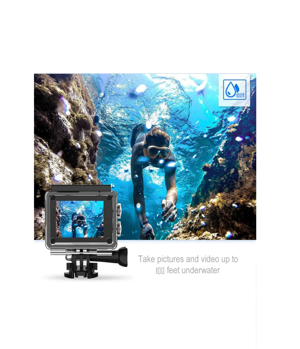 4K HD Waterproof Sports Camera