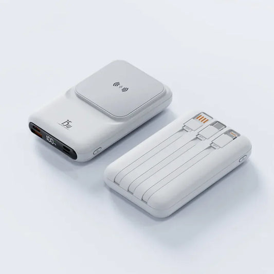 Magnetic Wire or Wireless Charger Power Bank